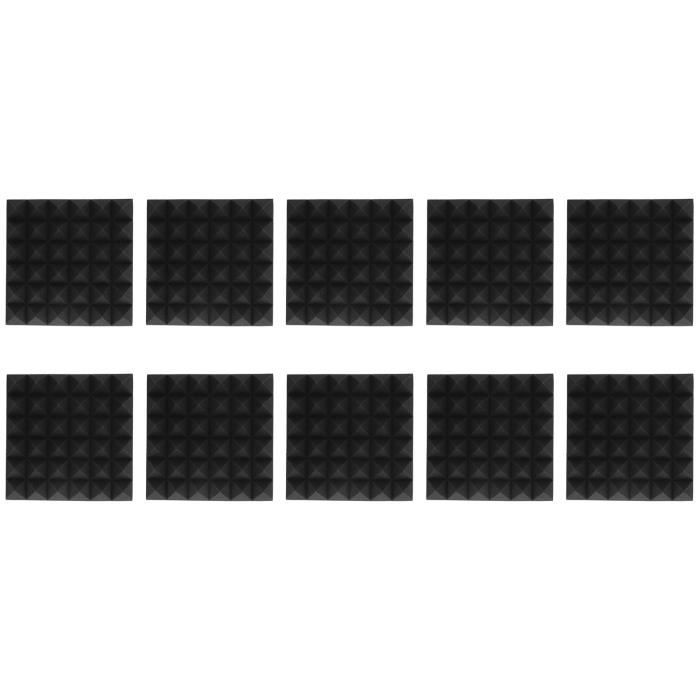 24X Mousse acoustique Mousse Acoustique pour Podcasting, Studios d' enregistrement, Bureaux,Pyramide 30x30x5cm | Leroy Merlin 24X Mousse acoustique Mousse Acoustique pour Podcasting, Studios d' enregistrement, Bureaux,Pyramide 30x30x5cm | Leroy Merlin