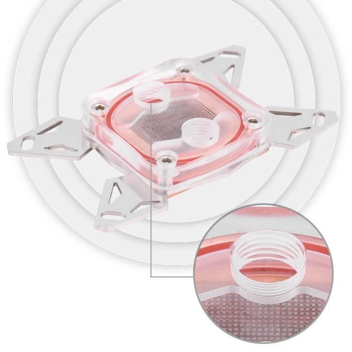 Kit De Support De Refroidissement à Eau Pour Ventilateur De