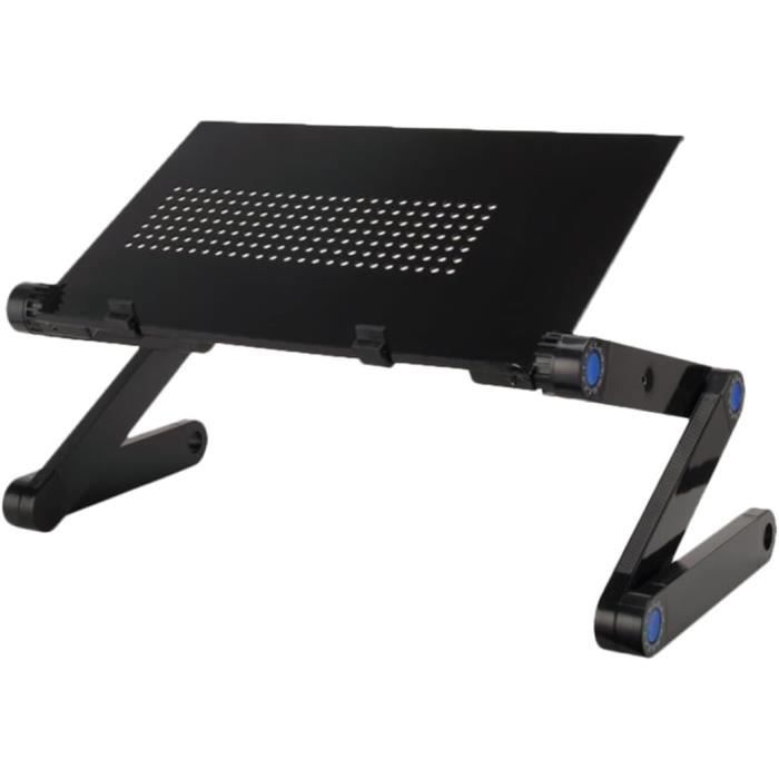 48x32x24cm Petit-déjeuner Plateau Table, Lit Plateaux Avec Jambes Pliantes Portable Bois Plateau Service Laptop Snack Bureau Pour Manger Gris