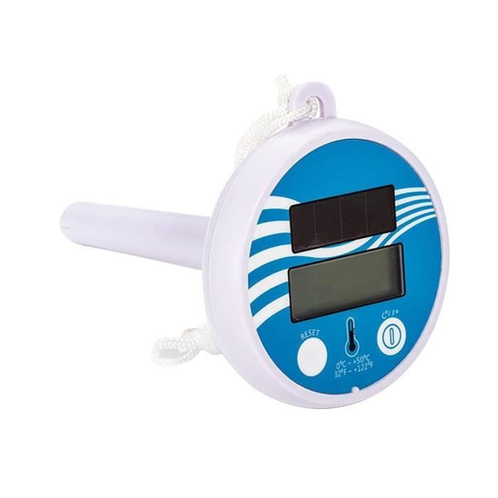 Thermomètre Flottant Numérique Pour Piscine Et Bain - Étanche IPX6, Plage -35°C à 70°C - Pour Baignade, Spa, Bain De Glace