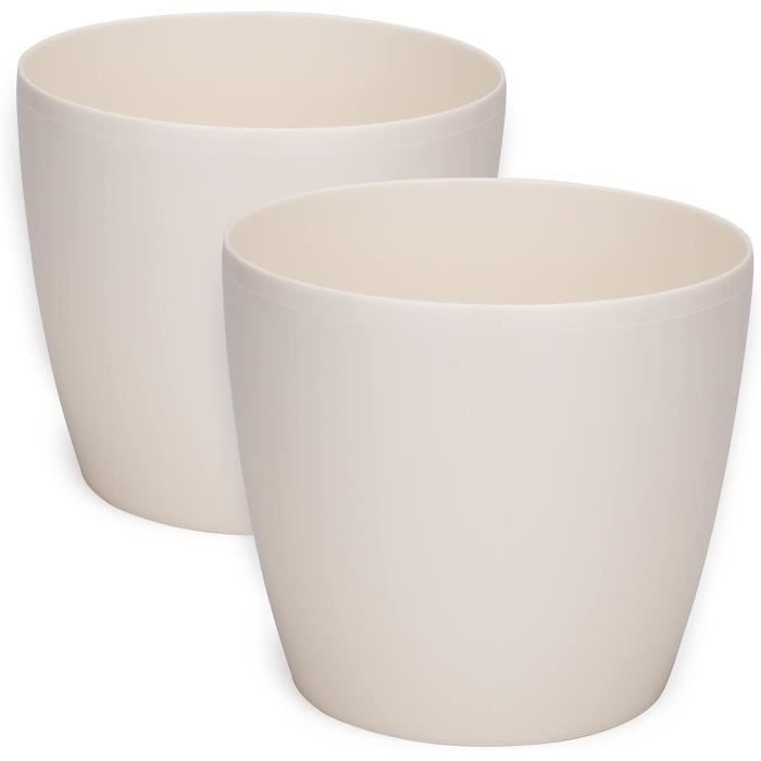 Pots De Fleurs Mats CachePot Décoratif Pour Fleurs Et Herbes Pots