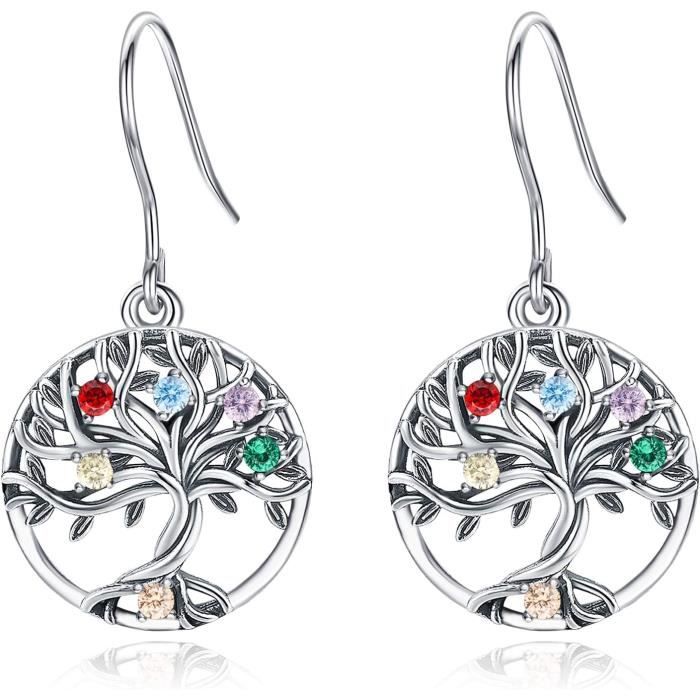 Charm Famille Amour Animaux Argent 925 + Zircon – Pendentif Compatible Pandora – Idée Cadeau Femme
