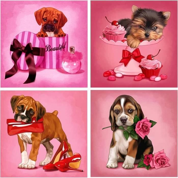 COKYIS Diamond Painting 5D Fai Da Te 40x50cm - Paesaggio Con Casa Fiori - Kit Completo Per Adulti