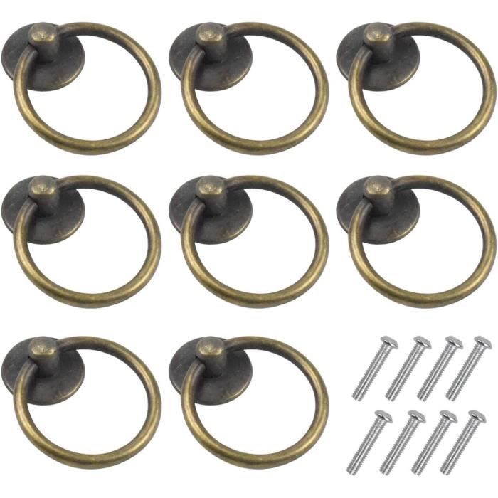 Poignées Tiroir, 4 Pièces Poignée Traction Vintage, Poignées Traction Tiroir Vintage, Décoration