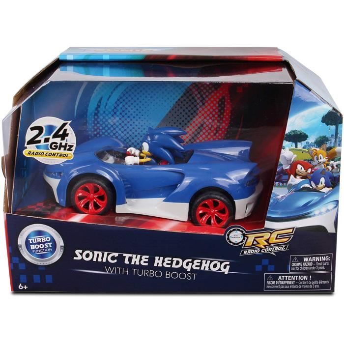 Sonic, la voiture RC hérisson avec turbo boost - Cdiscount Jeux - Jouets