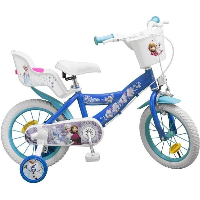 Vélo de reine des neiges