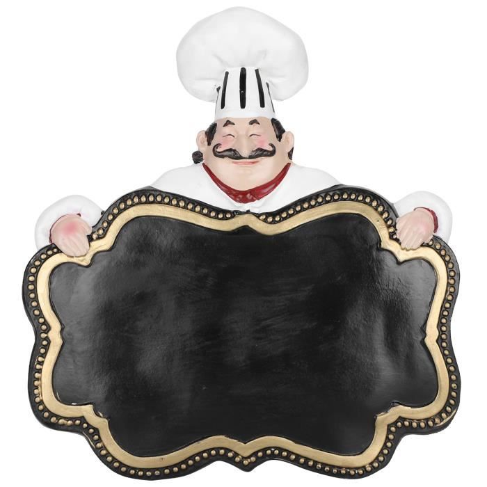 Chef Figurine Sculpture Statue Bureau Artisanat Décoration Ornements