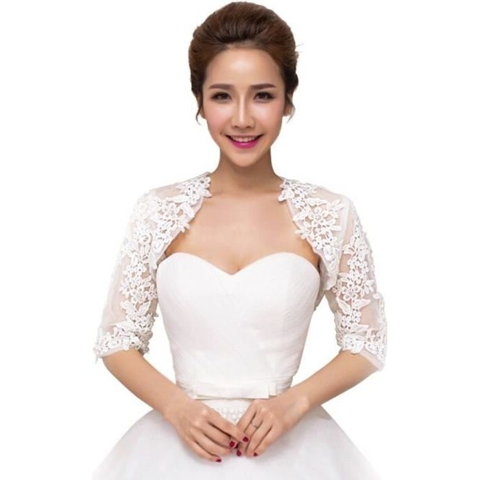 Bolero mariage femme clearance