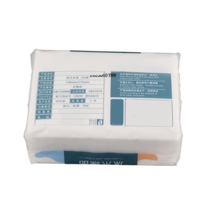 Lot De 10 Mouchoirs En Papier Ultra Doux 3 Couches - 90 Mouchoirs Par Paquet - Blancs Format A10