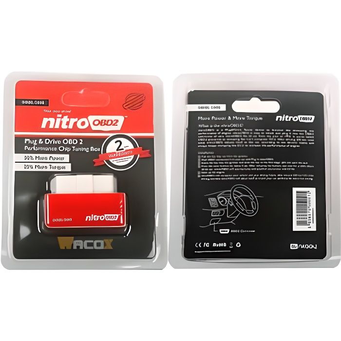 Boitier Tuning Nitro OBD2 Diesel puissance Wacox