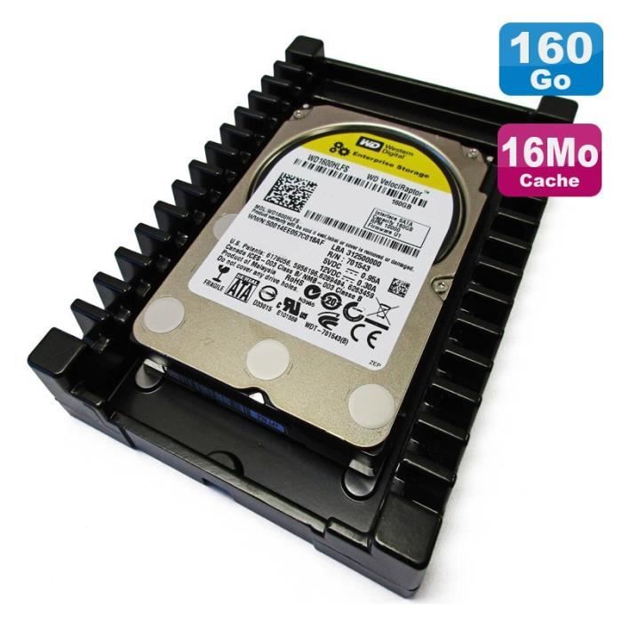 Disque Dur Interne Seagate 160Go 2.5" SATA 5400 Tr/min - Pour Ordinateur Portable - Occasion Fonctionnel