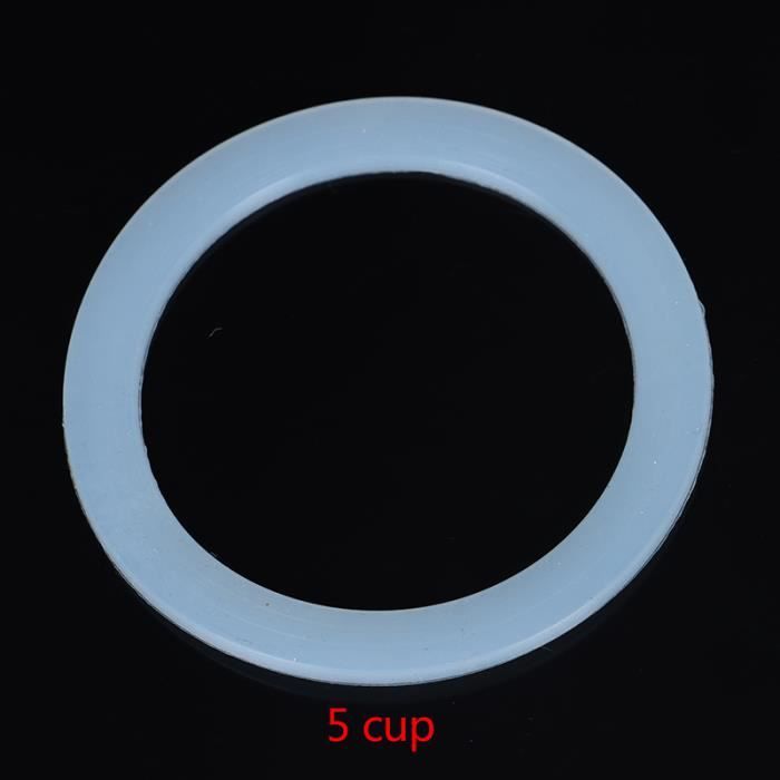 Joint D'étanchéité En Silicone Pour Cafetière Moka Expresso | Remplacement Souple Et Durable - Taille Pour 3 Tasses + Tamis