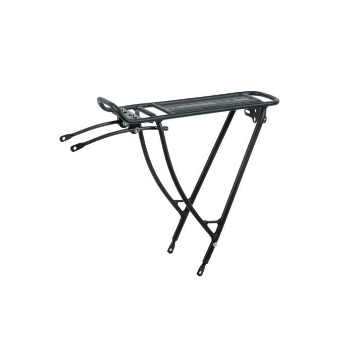 Porte bagage velo porte bagage arriere velo raider R50 fixation sur les plot taraudes couleur noir adaptable sur les roues