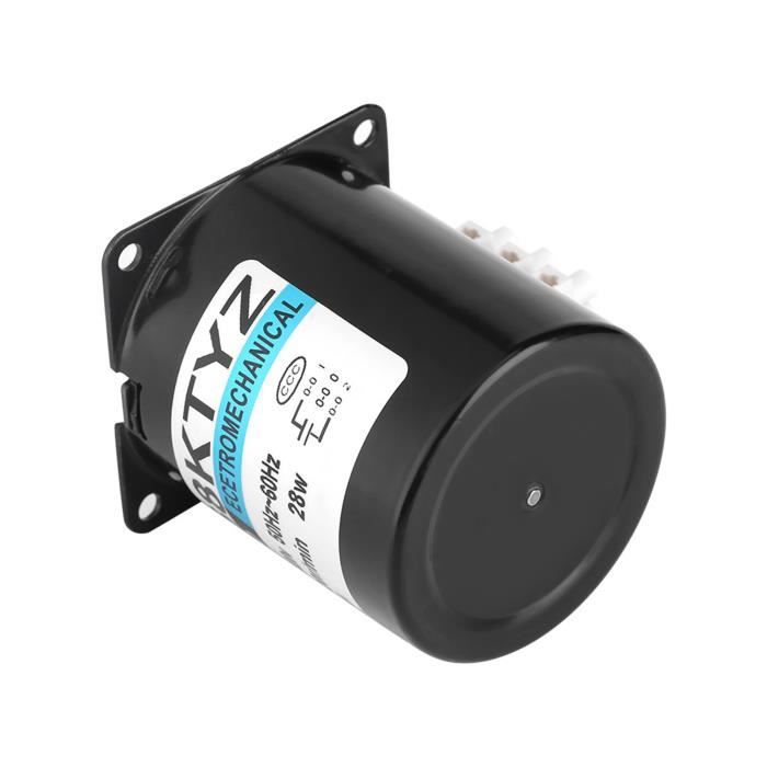 Zerone Moteur synchrone XD68KTYZ-AC S1 AC220V 28W Moteur à engrenage ...