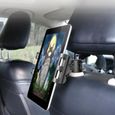 Support de tablette de voiture rotatif à 360 °, siège arrière de voiture, Navigation réglable, fournitures de-1