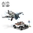 LEGO® Indiana Jones 77012 La Poursuite en Avion de Combat, Jouet avec Maquette Avion et Voiture-1