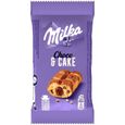 Milka Cake and Choc - 2 Présentoirs de 24 sachets - Gâteau Moelleux Fourré au Chocolat au Lait - Format idéal goûter ou fêtes-1