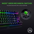 Razer Blackwidow V3 TKL RGB Machanical Gaming Keyboard Vert Switch US Layout-1