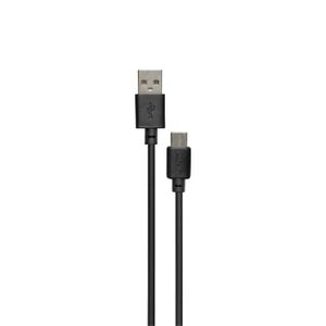 Câble Micro USB NOVAGO 3 Mètres Noir – Pour Huawei Y7 2018, Neuf Sous Blister
