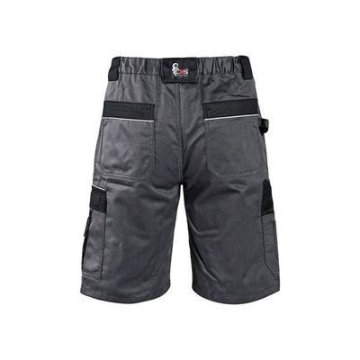 CXS Short De Travail Homme Professional – Bermuda Cargo Très Résistant Poches Multi-outils Jardin Garage Chantier