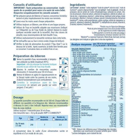 Hipp Bio Lait De Croissance Combiotic 3eme Age 800g Achat Vente Lait De Croissance Hipp Bio Lait De Croissance Combiotic 3eme Age 800g Cdiscount Pret A Porter Hipp Bio Lait De Croissance Combiotic 3eme Age 800g Achat Vente Lait De Croissance Hipp Bio Lait De Croissance Combiotic 3eme Age 800g Cdiscount Pret A Porter