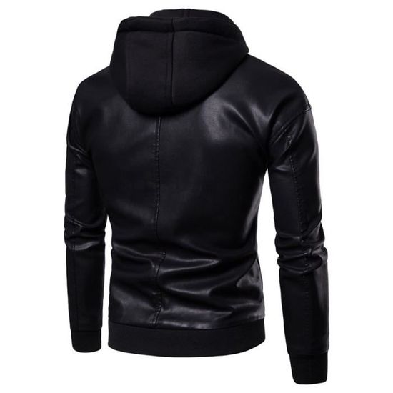 Veste cuir slim homme best sale
