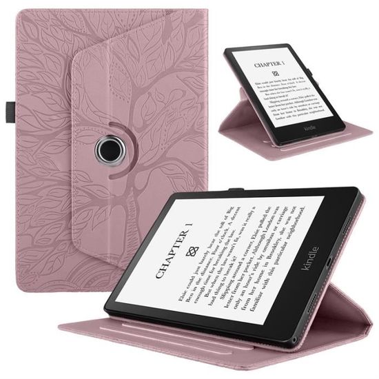 Étui Auto Wake Horizontal Pour Kindle Paperwhite - Housse De Protection Similicuir, Réveil Automatique, Design Mince