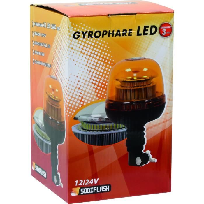 GYROPHARE MINI LED FLEXIBLE 12/24V