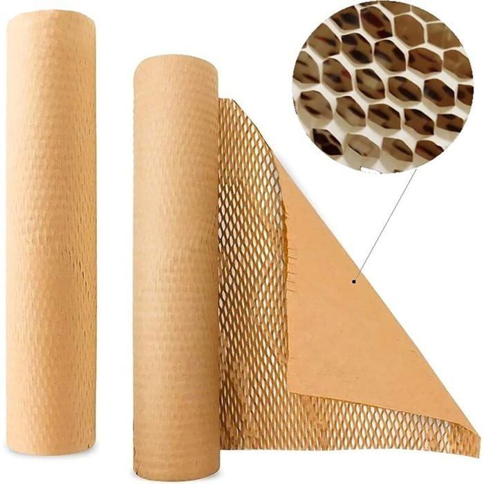 Rouleau Papier Kraft Naturel 100cm X 10m - Emballage Cadeau Et Protection