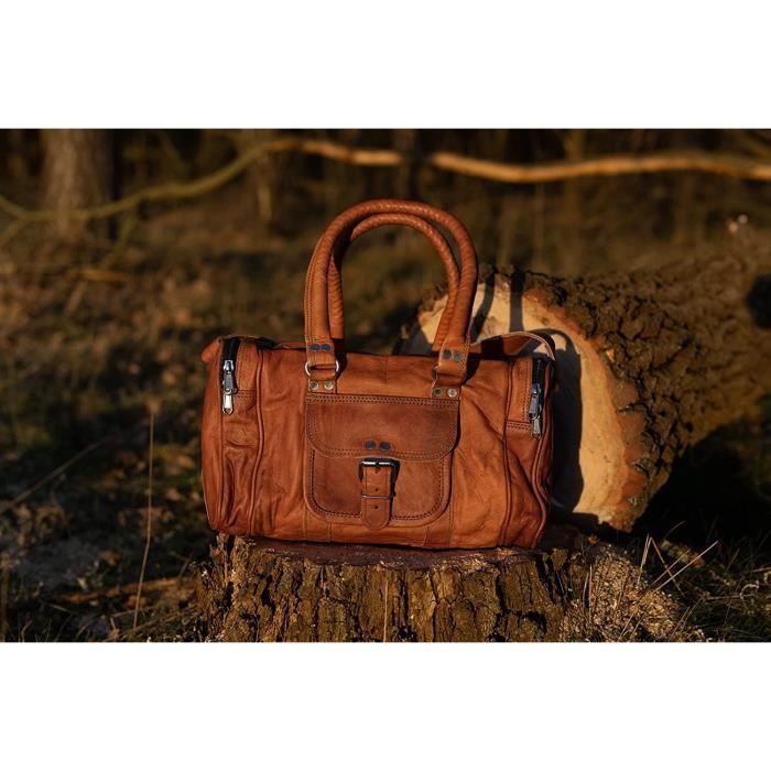 Gusti Cuir nature Sac a main Harley Sac a bandouliere pratique
