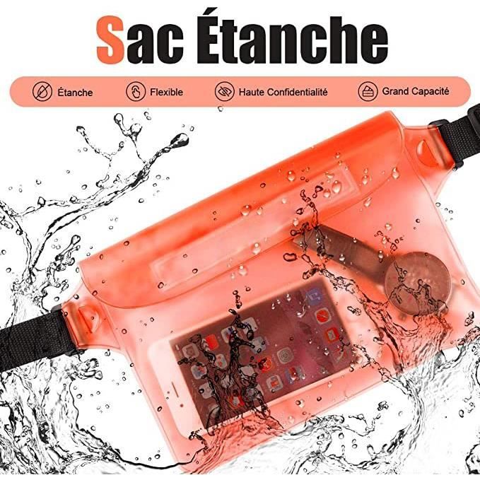 Sac De Peche AKJAXQU Pochette Étanche Pack Sac Imperméable