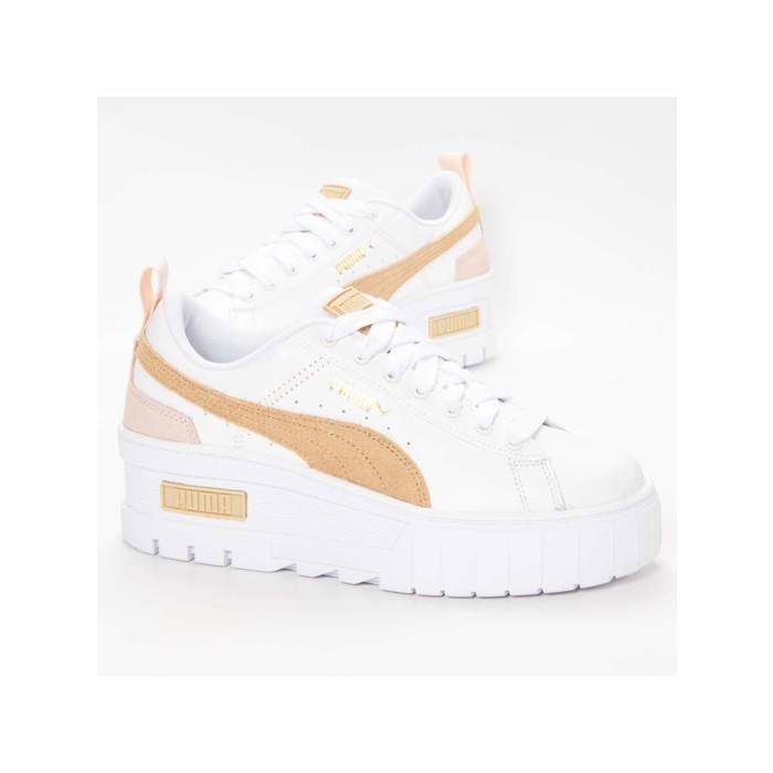 Baskets femme Puma Mayze Wedge Pastel blanc 37 Blanc