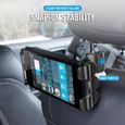 Support de tablette de voiture rotatif à 360 °, siège arrière de voiture, Navigation réglable, fournitures de-2
