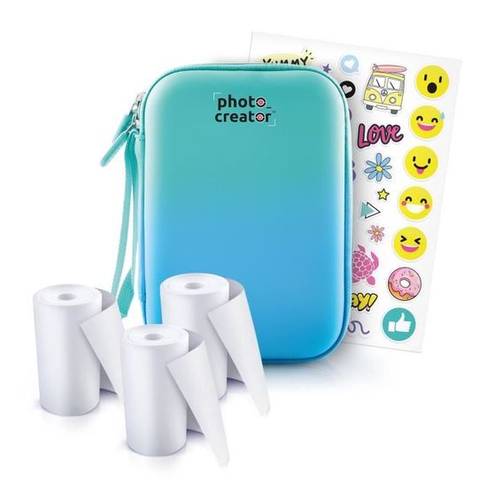 Housse De Transport Pour Tablette Créative Pad Creator – Résistante Aux Chocs, Avec Bandoulière | Inclut Rouleaux Papier, Autocollants, Chiffon, Film écran - 9