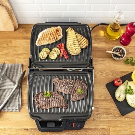 TEFAL GC305012 Grille-viande électrique UltraCompact Heatlh - Inox ...