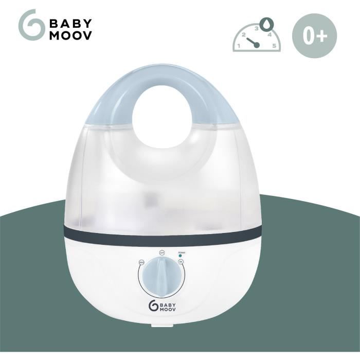 BABYMOOV Hygro - Humidificateur d'air chambre bébé - Silencieux - Vapeur  froide - Cdiscount Puériculture & Eveil bébé