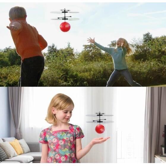 B2 Drone pour Enfant, Avion Télécommandé en Mousse avec Lumières LED, Mode sans Tête, Maintien d'Altitude, Flip 3D, Protection Complète de I'hélice et 2 Batteries, Drone Intérieur Jouet Cadeau