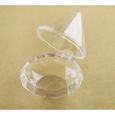 20 Boîtes Diamants Plexi Contenants à Dragées Confiseries Décoration Table Cadeaux invités Mariage Baptême Communion…-3