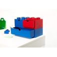 Room Copenhagen 40211730 Lego Boîte de Rangement empilable 8 Boutons Rouge Taille, Grand-3