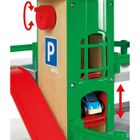 Brio World Garage 3 Niveaux Avec Ascenseur Et Rampe – Accessoire Pour Circuits Train Et Route En Bois – Jouet Dès 3 Ans – Véhicules Inclus