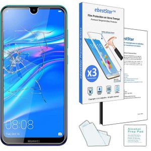 Écran Complet (vitre Tactile + LCD) Pour Huawei Y7 2019 - 6,26 Pouces, Noir - Neuf, Compatible, Garantie 1 An