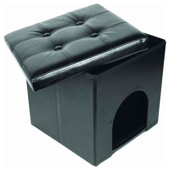 Niche Pouf Deco En Cuir Pour Chat Animalis Cdiscount Animalerie Niche Pouf Deco En Cuir Pour Chat Animalis Cdiscount Animalerie