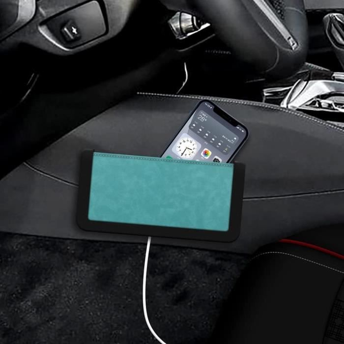 SHOP-STORY - Organisateurs de voiture - Pack de 2 pochettes de rangement entre  siège et console - Accessoire téléphonie pour voiture - Achat & prix