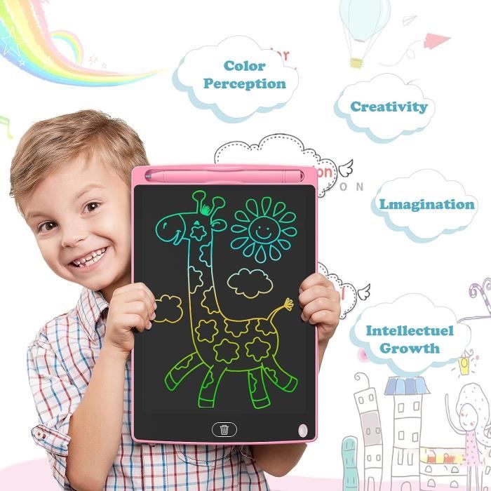 Tablette Dessin Enfant 2 Pièce,Ardoise Magique De 8,5 Pouces,Bloc-Notes