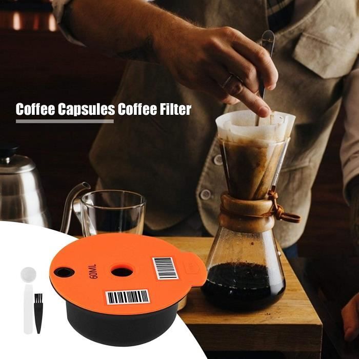 De Café RéUtilisables, Compatibles avec les Machines pour Bosch-S Tassimo,  Dosettes de Café Rechargeables FILTRE A CAFE PERMANENT - Cdiscount  Electroménager