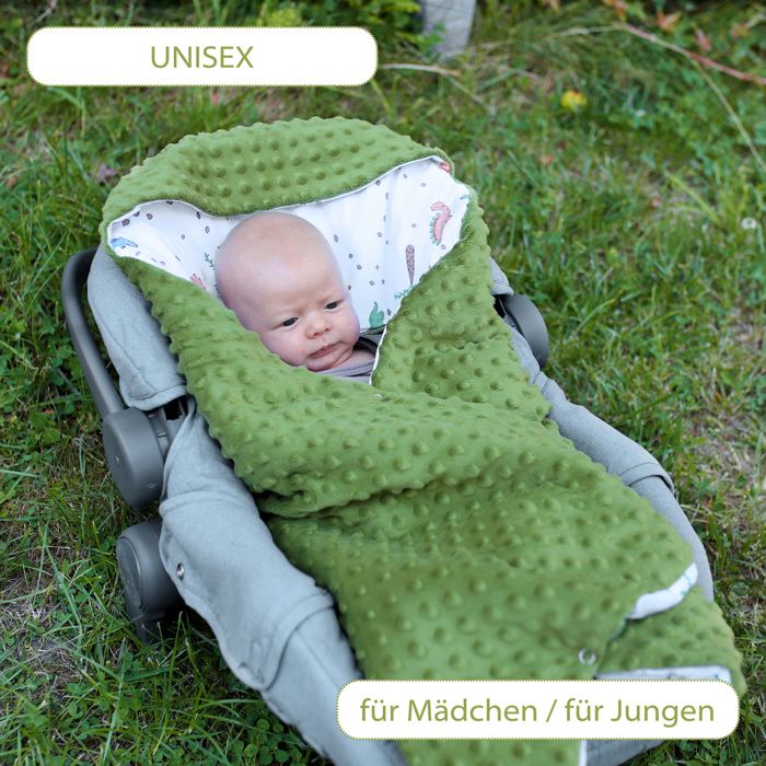 Totsy Baby Couverture pour bébé 90 x 90 - utilisable sur Le siège Auto, de  la Poussette Couverture Toutes Saisons Cerf Gris Clair : : Bébé et  Puériculture