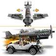 LEGO® Indiana Jones 77012 La Poursuite en Avion de Combat, Jouet avec Maquette Avion et Voiture-4