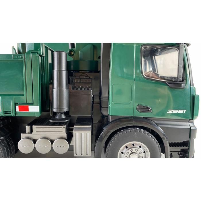 Camión RC Mercedes Benz Arocs Eléctrico | Amewi 22407 Listo Para Usar | Volquete Con Luces Y Sonido