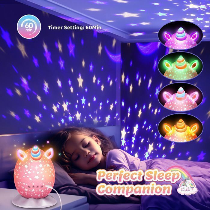Kit Terrarium Licorne KETIEE - Veilleuse Lumineuse 13 Couleurs - DIY Pour Filles 5-12 Ans - Cadeau Créatif