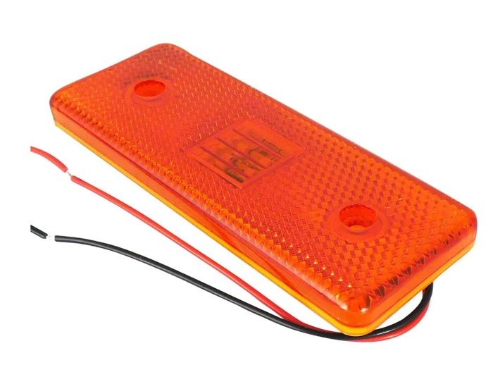 Led Feu De Gabarit Remorque Camion Caravane Blanc E9 12v 24v